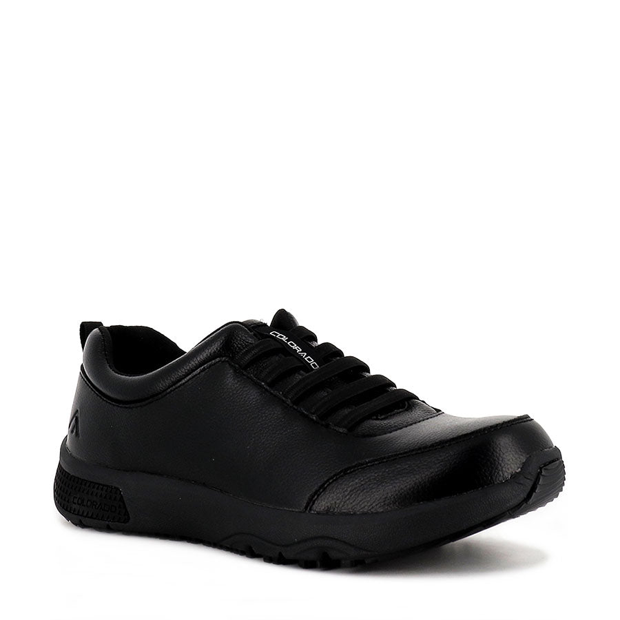 DASSIE - BLACK BLACK LEATHER