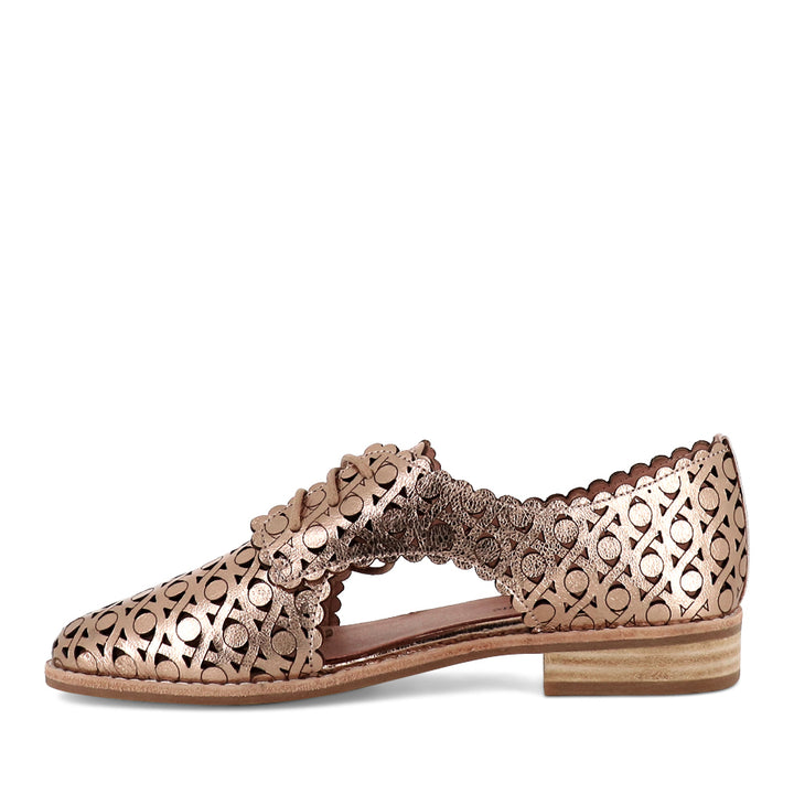 ALBERTOS - ROSE GOLD LEATHER