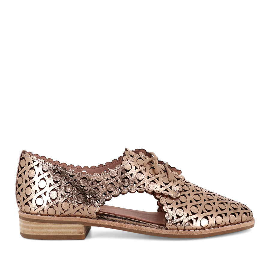 ALBERTOS - ROSE GOLD LEATHER