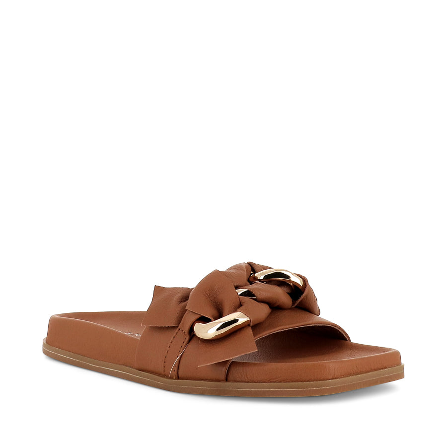 DAKARI - DARK TAN LEATHER