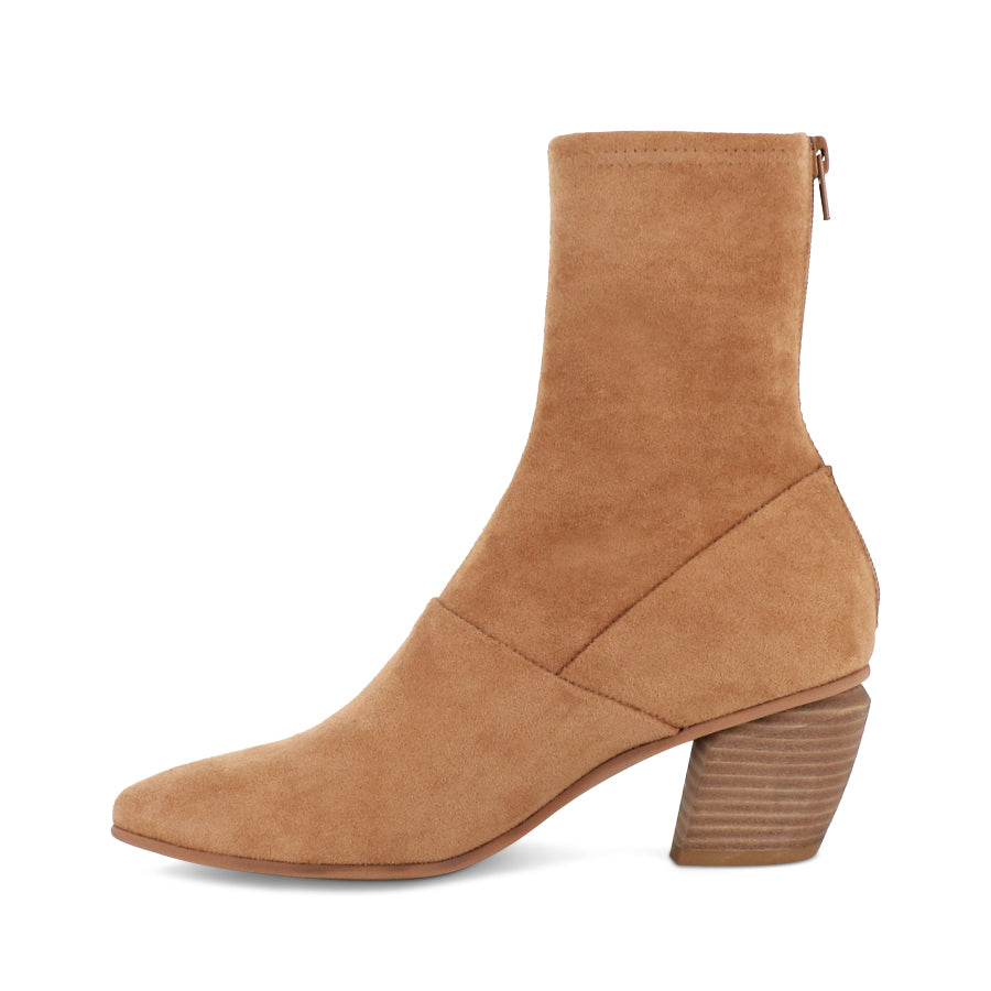 JAEDA - CAMEL STRETCH MICROSUEDE