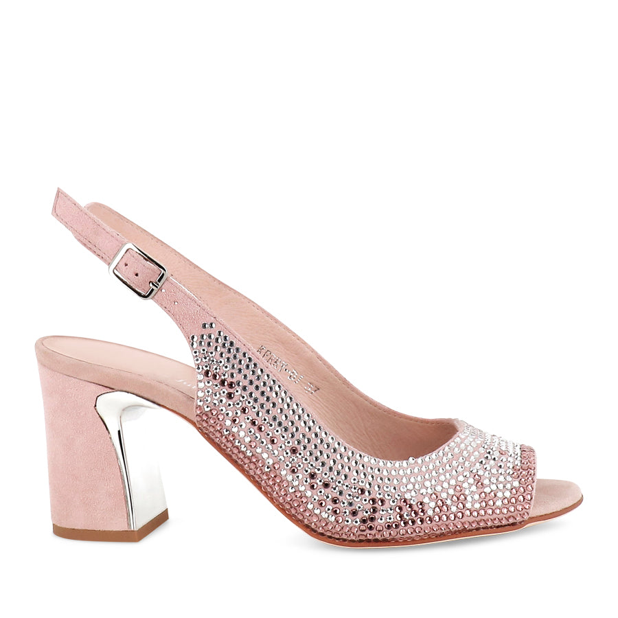 KERRY - DUSTY PINK SUEDE