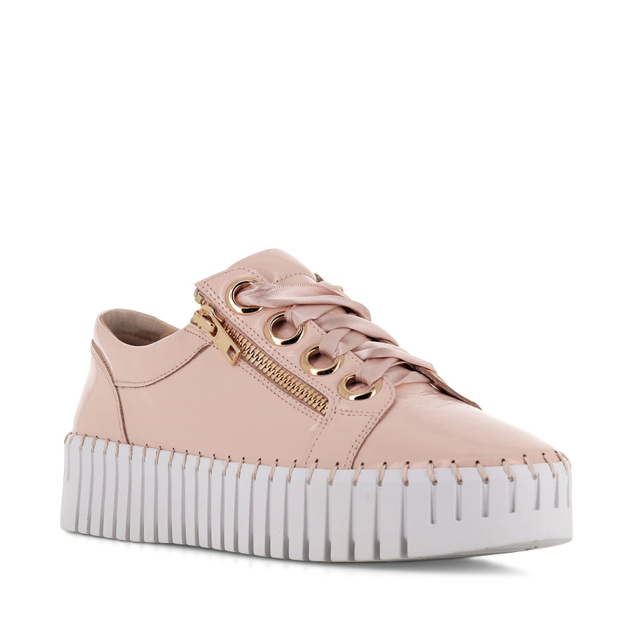 BASSEL - PALE PINK PATENT LEATHER