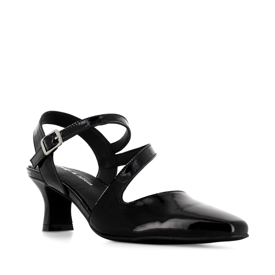 CHARISSA - BLACK PATENT LEATHER