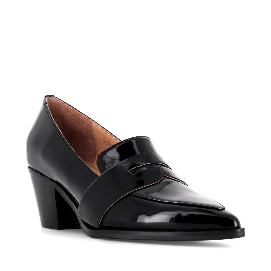 GODWIN - BLACK BLACK PATENT LEATHER