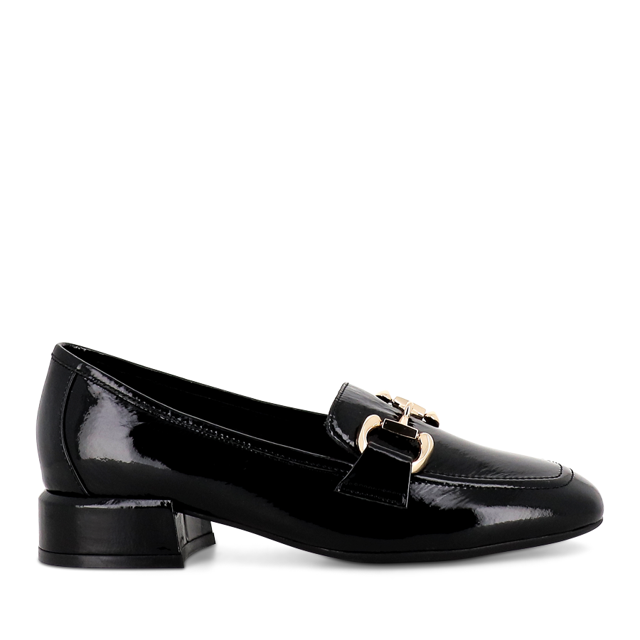 VELAM - BLACK PATENT LEATHER – Evans Shoes