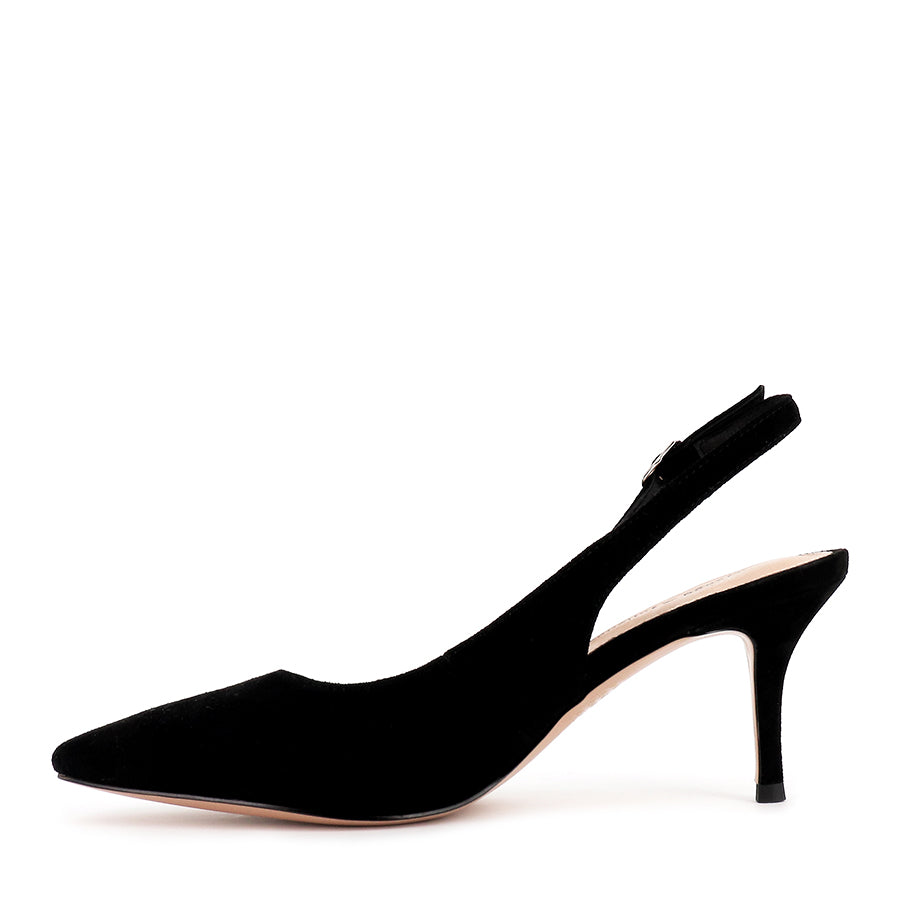 LORIE - BLACK SUEDE