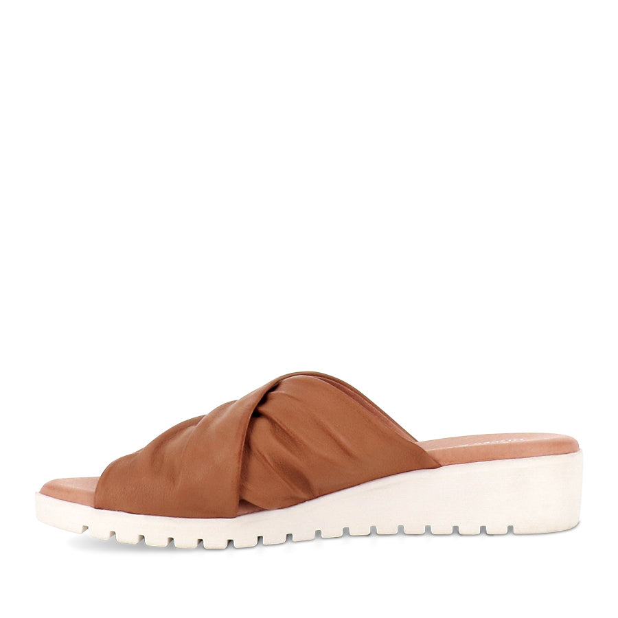 MIGNON - DARK TAN LEATHER