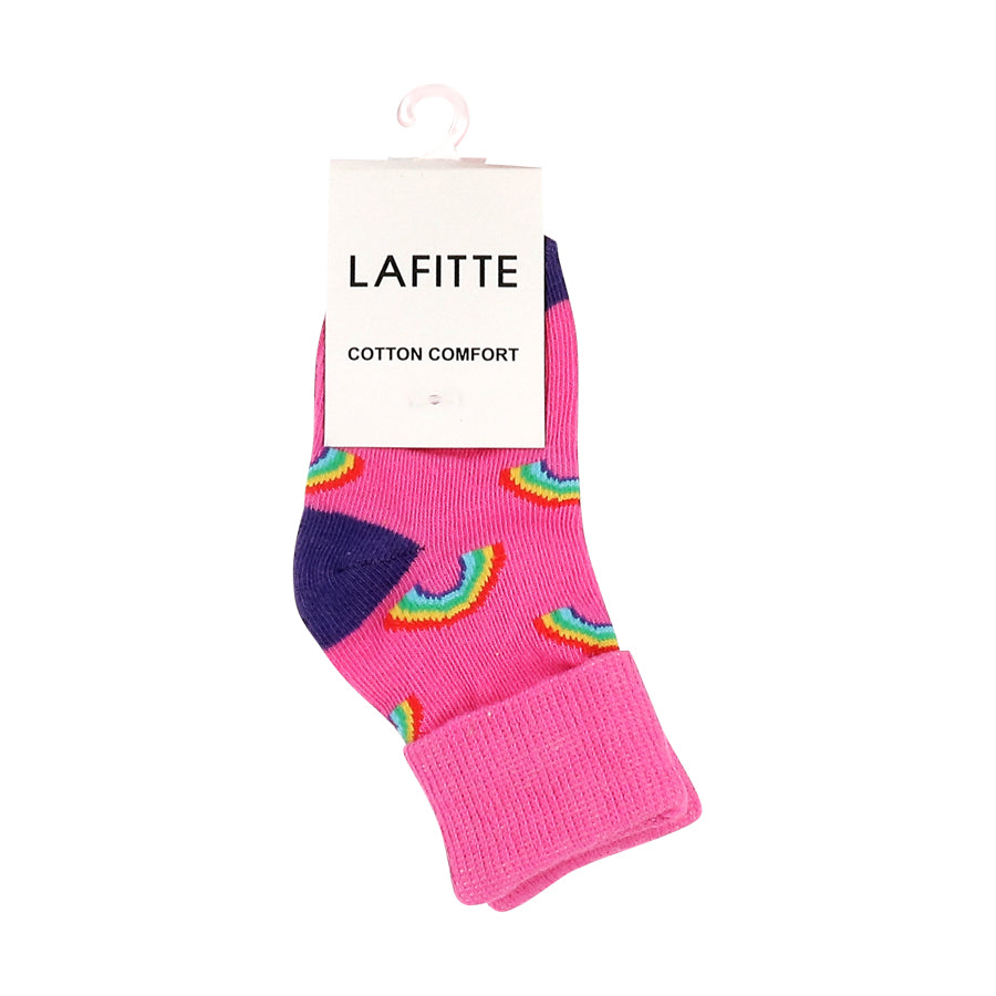 BABY RAINBOW SOCKS - PINK