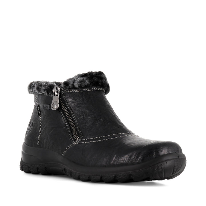 LIZY L7172 - BLACK LEATHER