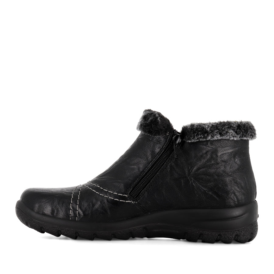 LIZY L7172 - BLACK LEATHER