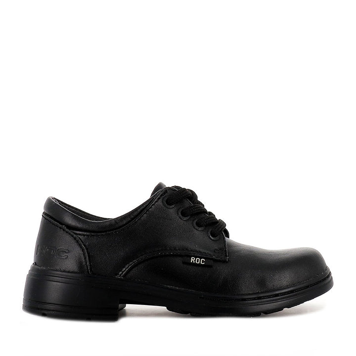 LARRIKIN SNR - BLACK LEATHER