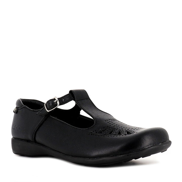 MANGO SNR - BLACK LEATHER