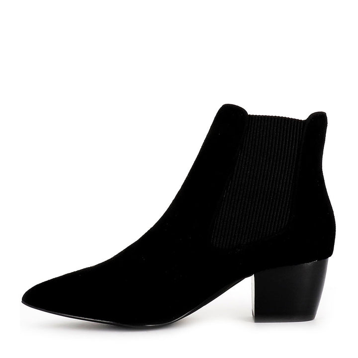 ELLA BOOT - BLACK SUEDE