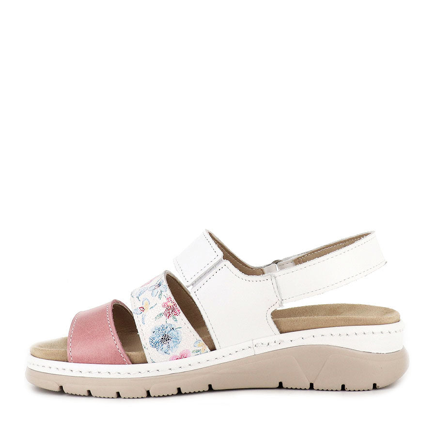 MONICA - WHITE MULTI LEATHER