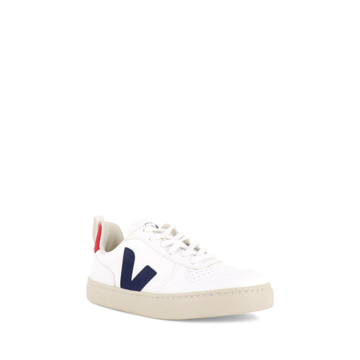 V-10 LACES JUNIOR - WHITE/COBALT/PEKIN