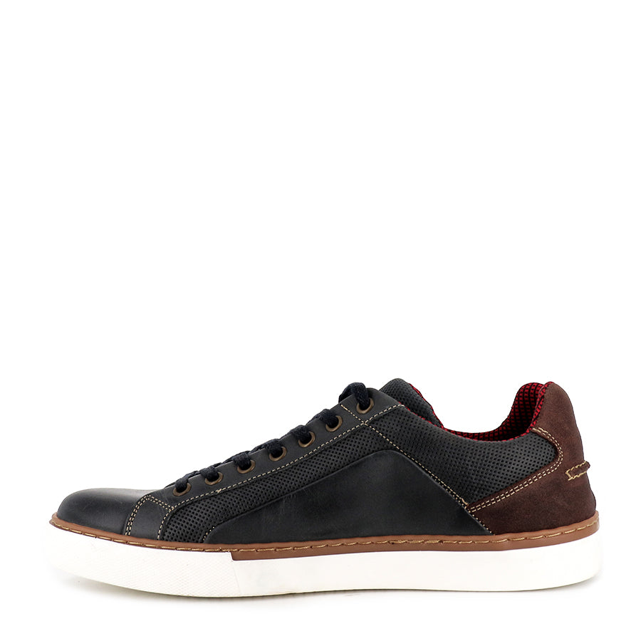 JUDDY - NAVY LEATHER