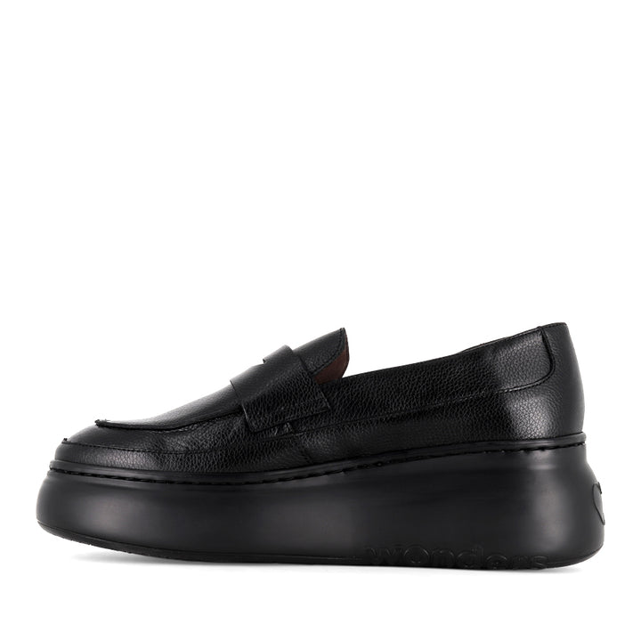 ALERT A-2620 - BLACK/BLACK LEATHER