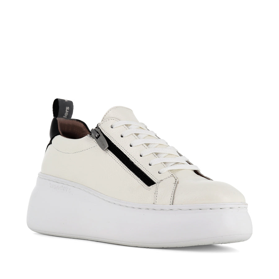 AMBORS A-2624 - WHITE LEATHER