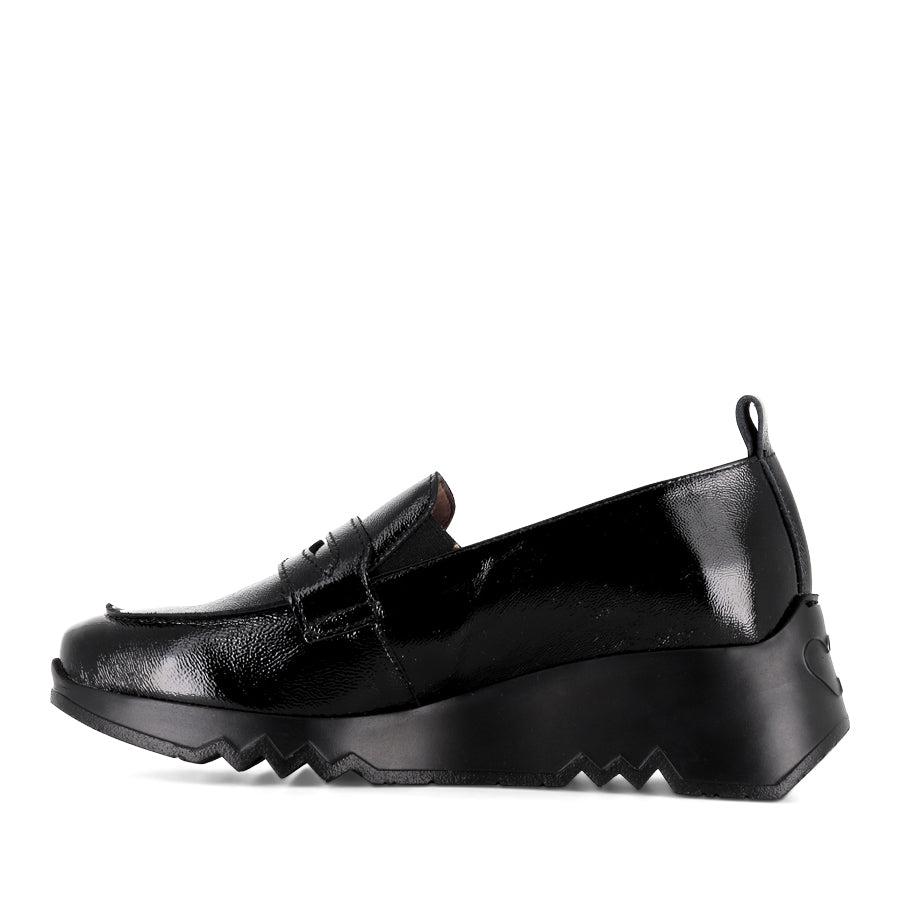 EVELYN E-6712 - BLACK BLACK PATENT