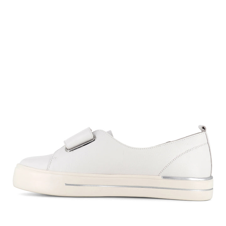 ALBANI W - WHITE LEATHER