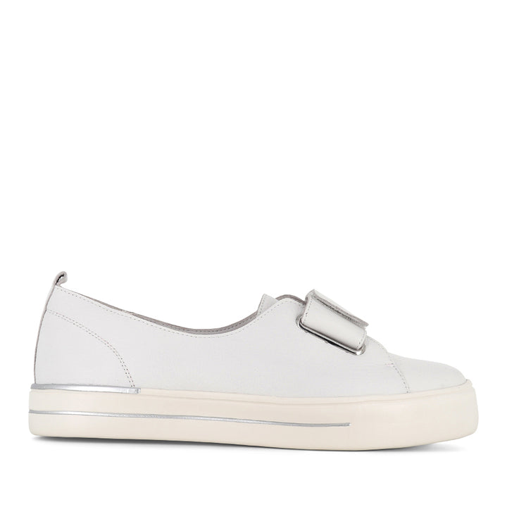 ALBANI W - WHITE LEATHER