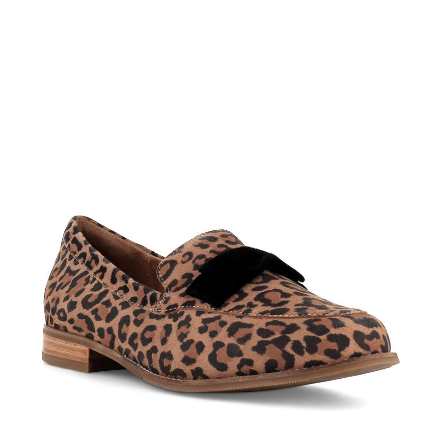 TALISE XF - LEOPARD BLACK SUEDE