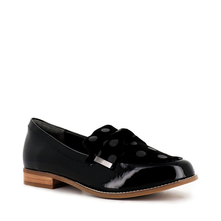 TULIPS XF - BLACK PATENT SUEDE