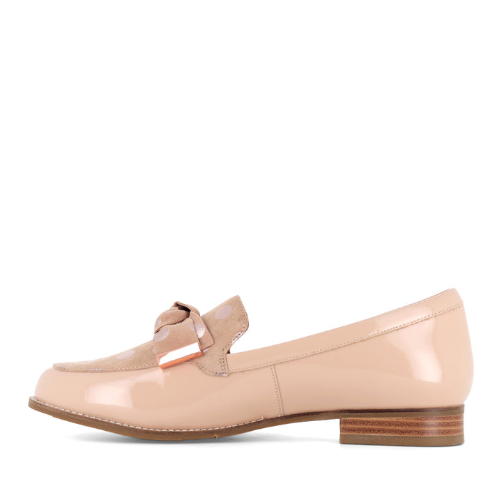 TULIPS XF - CAFE ROSE GOLD PATENT SUEDE