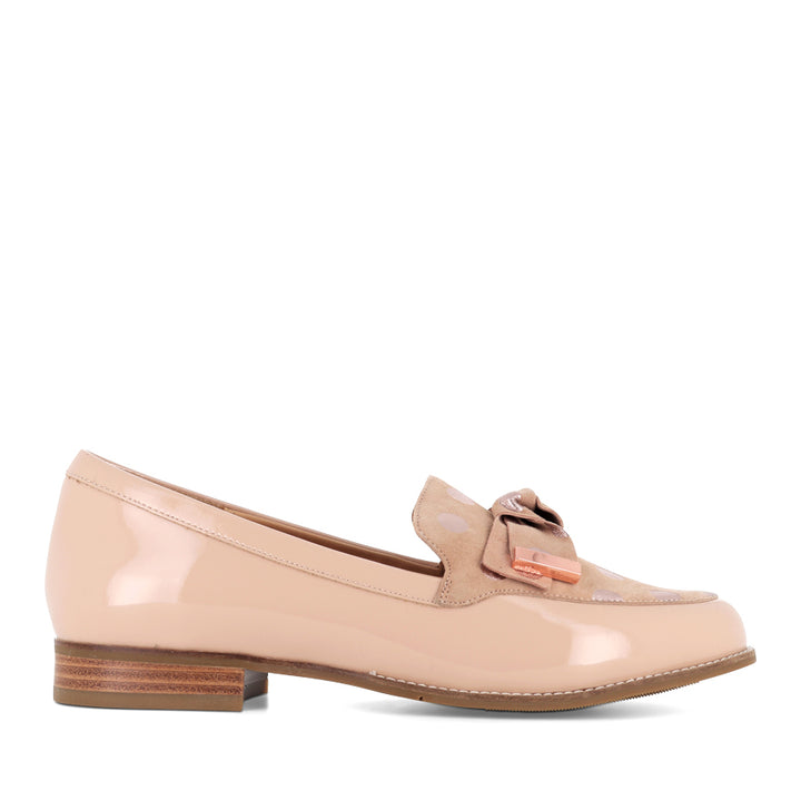 TULIPS XF - CAFE ROSE GOLD PATENT SUEDE